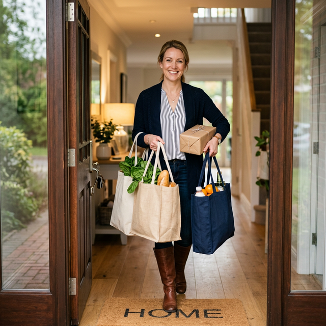 Servicio de encargos y apoyo a su familia